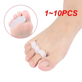 1 ~ 10PCS силиконов гел чук изправяне на пръстите на краката & коректор за навити пръсти коректор крака крак болка облекчение разделител гел подкрепа