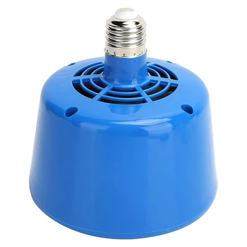 1 бр. Отоплителна лампа Лампа с топъл въздух Изолационна лампа за влечуги Интелигентна постоянна температура за домашни любимци (синьо)