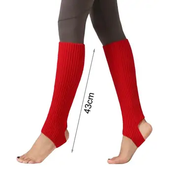1 чифт дамски подгряващи крака японски женски крак чорапи изрязани петата популярни сгъстяване анти-триене крак нагреватели за открито