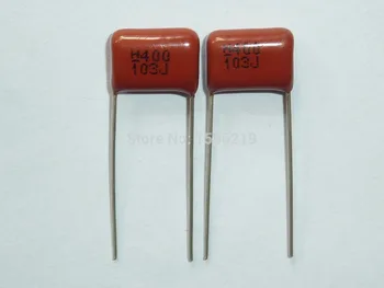 10pcs CBB кондензатор 103 400V 103J 0.01uF 10nF P10 метализиран полипропиленов филмов кондензатор