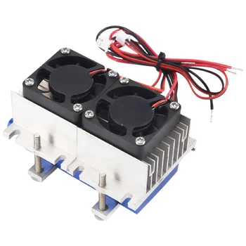 144W термоелектрически хладилен охладител на Пелтие 12V полупроводников климатик охладителна система DIY комплект