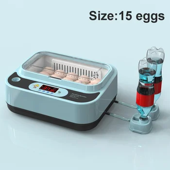 15 яйца пиле птица инкубатор яйца люпене машина за люпене пиле патица пъдпъдък автоматично интелигентни селскостопански консумативи