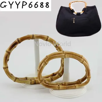 2-10-30pcs 13.5cm 17cm D форма бамбук чанта рамка чанта закачалка мода Obag дръжки Китай онлайн магазин DIY чанта бамбукови дръжки