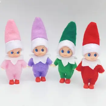 2023 Коледа бебе елф кукла висулки Коледа Oranments Весела Коледа декор подаръци Ноел Честита Нова Година 2023 Натал Детски подаръци