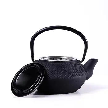 50ml/300ml чайник мини чугунена кана чайник чайник чай комплект китайски чай комплект цедка чайници