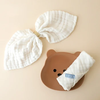 5Pieces бебешка кърпа квадратна слюнка кърпа бързосъхнеща кърпа за измиване на лицето бебешки продукт K1KC