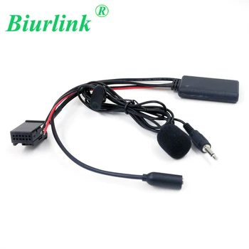 Biurlink 3.5MM Сменяем Bluetooth 5.0 микрофон Музикален аудио AUX IN адаптерен кабел за Opel CD70 NAVI DVD90 NAVI CD30 MP3 CDC40