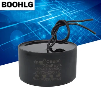 CBB60 неръждаема стомана дълбоко добре помпа кондензатор 30/35/40/50/60/70UF масло потопени водна помпа кондензатор 450v