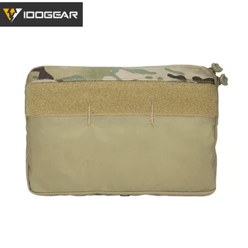 IDOGEAR Тактически кенгуру Вмъкване джоб Военни DOPE съхранение вътрешна торбичка Hook&Loop Лов Airsoft аксесоари