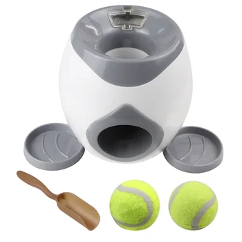 Pet Dog Toys Toy Funny Interactive Automatic Ball Dog Chew Toy For Dog Food Ball Pets Cats Training Snack Reward Machine