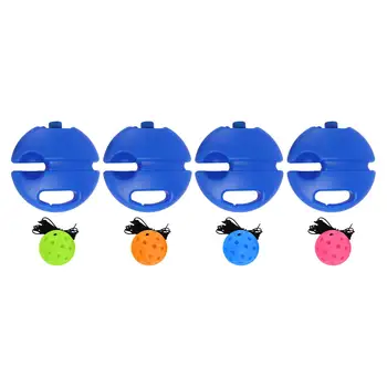 Pickleball Trainer with Pickleball Ball Self Study Indoor Outdoor Professional Rebound Practice Tool for Exercise Beginner Adult