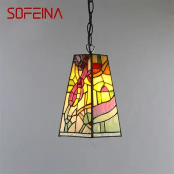 SOFEINA Ретро висулка светлина Съвременна LED лампа Творчески тела Декоративни за домашна трапезария