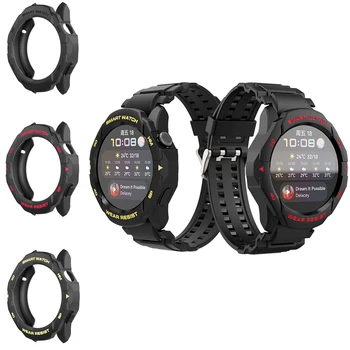 TPU мека рамка пълен ръб протектор случай черупка за Huawei Watch 3/3 Pro Smartwatch 3pro спортен часовник лента защитна броня