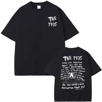 The 1975 about You Graphic Print T-shirt Being Funny in A Foreign Language Album Tshirt Men Women Hip Hop Casual Vintage T Shirt