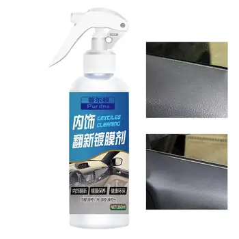 Trim реставратор Автомобилен спрей покритие агент Реставратор за автомобилни подстригвания UV защита Автомобилен спрей Универсален спрей за възстановяване за