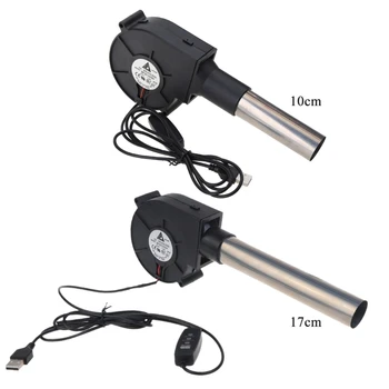 USB барбекю въздушен вентилатор преносим вентилатор за барбекю въздушен вентилатор ръчен вентилатор за барбекю въздушен USB вентилатор 5V лек преносим вентилатор за открито