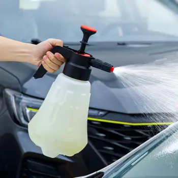 Автомобилна шайба пяна за измиване на гърне пръскачка вентилатор форма спрей кана автоматично превозно средство сняг пяна въздух налягане сапун чиста вода бутилка 2L