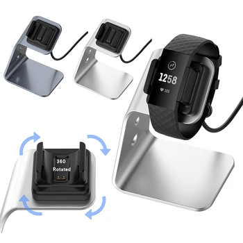 Зарядна станция 5v кабелна USB бърза зареждаща се здрава за Fitbit Charge3 / 4 / Charge3 Se Watch База за зареждане Траен кабел за зареждане