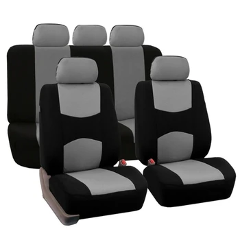  Капак на столчето за кола Универсален капак на седалката Пълен набор от предпазни средства за защита на седалките Интериорни аксесоари за интериора на автомобила Седалка Cover Car Styling