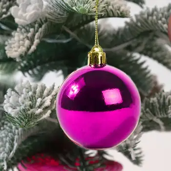 Коледно дърво топка лека коледна топка за многократна употреба сцена оформление деликатен Коледа парти декорация топка висулка