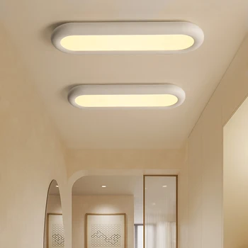 Коридор лампа дълга лента таван светлини модерен прост домакинство пълен спектър висок индекс на цветопредаване осветление защита на очите