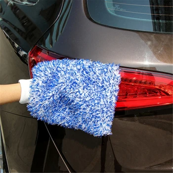 Мека ръкавица за почистване на автомобили Ultra Soft Mitt Microfiber Madness Wash Mitt Easy To Dry Auto Detailing Car Wash Mitt Car Cleaning