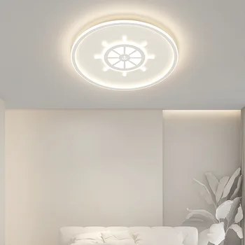 Модерен LED таван светлина слънце корона рул любов детска стая спалня декорация habitacion инфантил домакински уред Лампара де Techo