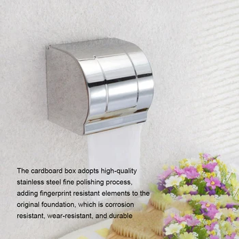 Сребърен изящен и издръжлив държач за тоалетна хартия с ветрилообразни ъгли и изработка е