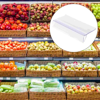 Супермаркет Цена Етикет Цена Държач за дисплей Пластмасов държач за цена