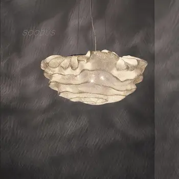 Таванна лампа полилей Луксозно LED осветително тяло за спалня трапезария хол висулка лампа облак творчески минималистичен