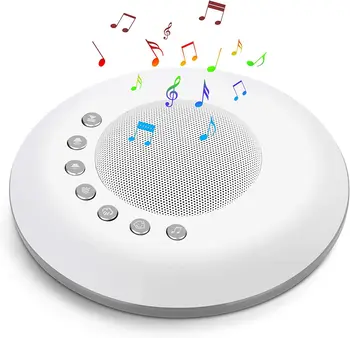 бебе бял шум сън машина с вградена светлина 28 успокояващи звуци USB акумулаторна 2023 бебе бял шум сън помощ устройство