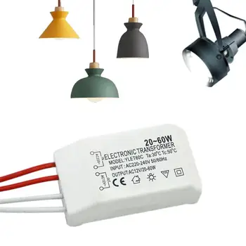 лампа мъниста електронен трансформатор водоустойчив трансформатор захранване адаптер високо качество напрежение конвертор електрически инструменти