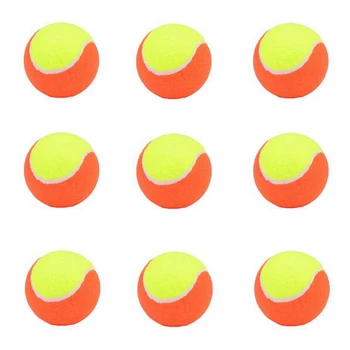 нов-27 бр. Еластичност мек плаж тенис топка високо качество обучение спорт гумени тенис топки