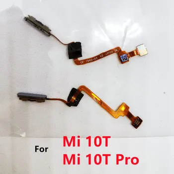 оригинален за Xiaomi Mi 10T Mi10T Pro Home бутон Touch ID сензор за пръстови отпечатъци Flex меню бутони скенер конектор Flex кабел