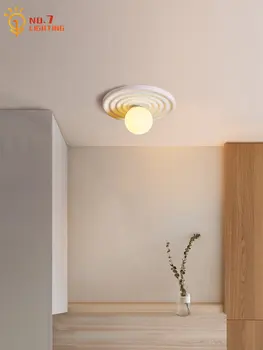 японски уаби-саби Проста модерна таванна лампа LED G9 спалня нощно легло вътрешно осветление Homestay вход балкон пътека коридор